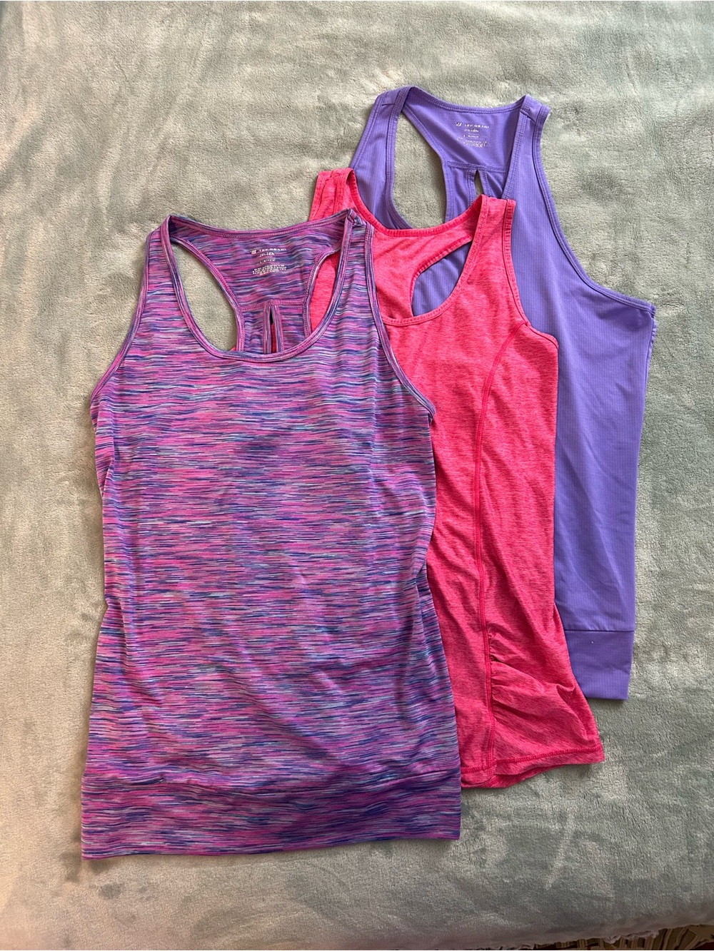 Tek Gear Women’s Racerback Tank Top - Pink / Purple